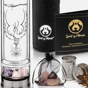 Spirit of Phoenix Sweden Crystal Infusion Bottle-NEW, NEVER USED